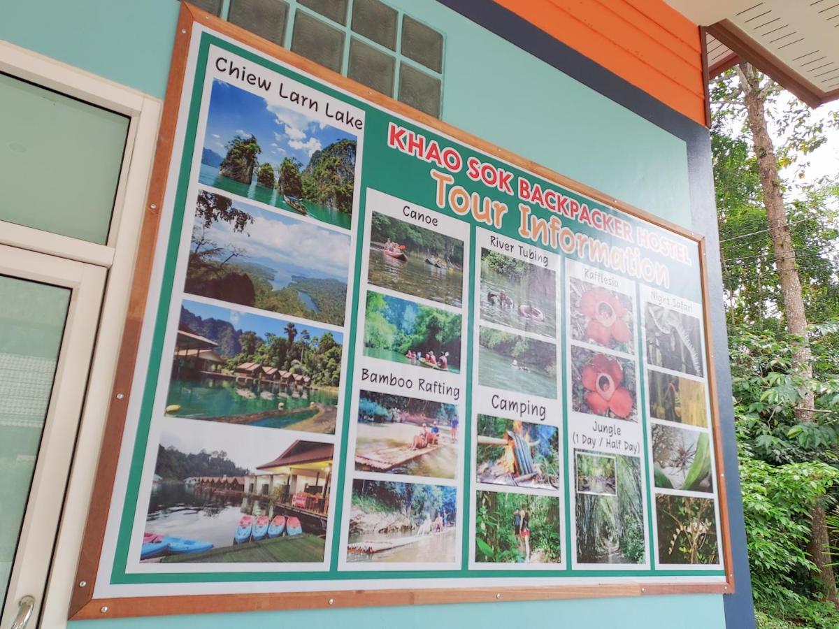 Khao Sok Backpacker Hostel Khao Sok National Park Kültér fotó